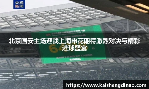 北京国安主场迎战上海申花期待激烈对决与精彩进球盛宴
